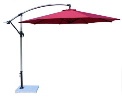 China Wholesale Inexpensive Outdoor Aluminum Base Umbrella Beach Stall Umbrella Country Yard And Balcony Umbrella for sale