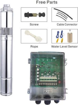 中国 3.2 CBM H 3のインチ48Vの健康な浸水許容の遠心分離機ブラシレスDcの太陽水ポンプ 販売のため