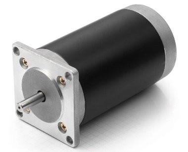 China 6 Wires 57mm Round Body 2 Phase High Torque Hybrid Stepper Motor for sale