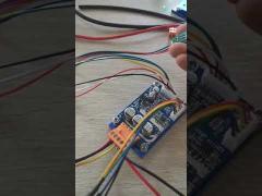 testing one 36V 150W,5500RPM BLDC motor by JYQD-V7.3E3/JYQD-V7.3E2