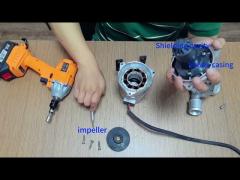 Disassembling electric water pump. The pump: Model: OWP-BL43-200