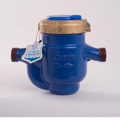 China Brass Iron Shell DN15 High Drip Counting Mechanical Water Meters for sale