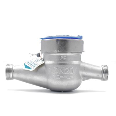 China Stainless Steel SS 304 Watermeter Class B Water Meter for sale