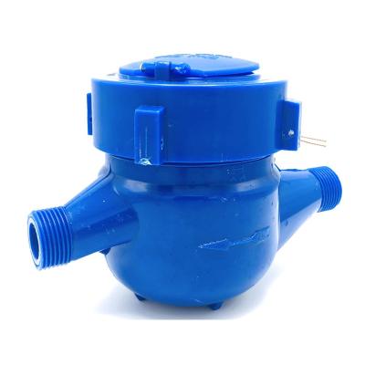 China Plastic Accuracy Flow Mechanical Rotary Nylon Water Meter for sale