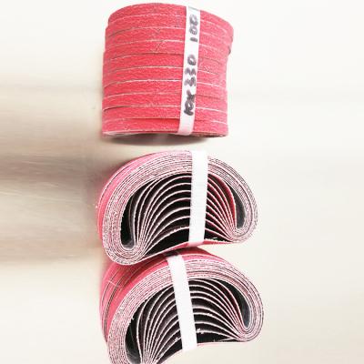 China High Quality Ceramic Abrasive Cloth Aluminum Oxide Coated Wood Floor Sanding Belts for sale