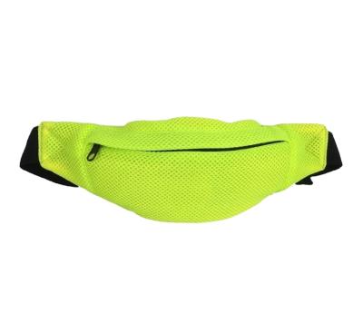 China Small Size Running Duffle Bag Lightweight Lightweight Bag Yellow Color Sandwich Mesh Sling Bag for sale