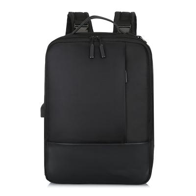 China With USB design business casual hot sale new large capacity waterproof travel bags computer backpack USB laptop bags for sale