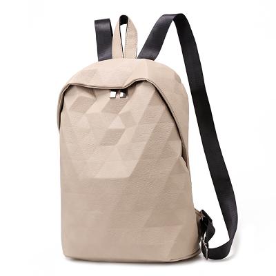 China Wholesale Large Size Waterproof PU Ladies Leather Bags For Women Men Backpack for sale