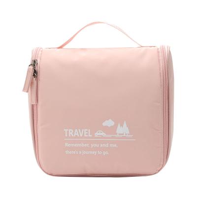 China Other Factory Wholesale Stock Toiletries Travel Organizer Toilet Packing Wash Hanging Gargle Make Up Bag for sale