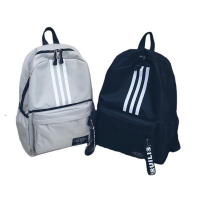 China With USB Backpack Large Capacity Couples Backpack High School College Student School Bag Campus Male Travel Backpack Laptop for sale