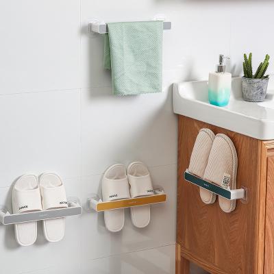 China 2021 New Rise Modern Mid Century Design Bathroom Vanity Slippers Wall Mounted Shoe Racks Towel Racks Cat Ear Shape Storage Rack Online for sale