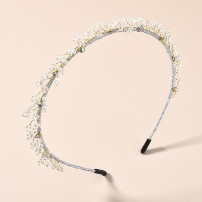 China MH1308 Fashion Handmade Pearls Headband Women Bridal Headband Women Wedding Hair Accessories for sale