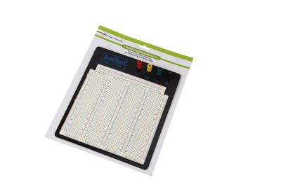 China Students Simple Circuits Solderless Breadboard 18.8 * 18.4 * 0.85cm For Experiment for sale