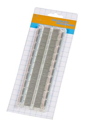 China Self Adhesive DIY Transparent 830 Breadboard for sale