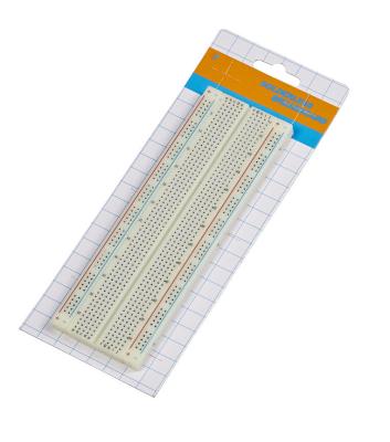 China Solderless Plug In 830 tie point breadboard For Prototyping for sale