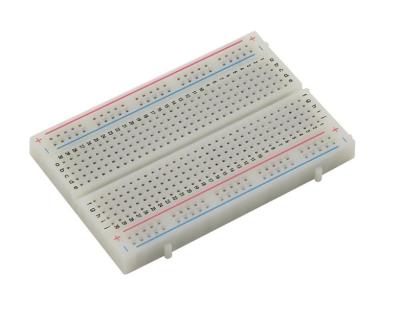 China Half Size 400 Tie Points Solder Breadboard 5.5x8.2cm for sale