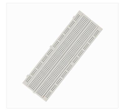 China Universal White Solderless 830 Breadboard 16.5x5.6x0.85cm for sale