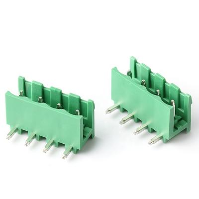 China 300V 5.08mm Pitch Pluggable Terminal Block Connector PCB HT508K /R/V Complete Set for sale