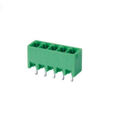 China Straight Pin Female Pluggable Terminal Blocks HQ15EDGVC 3.5mm 3.81mm for sale