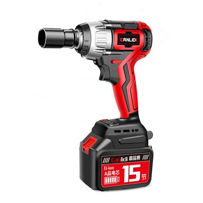 China Max Battery 20V Cordless Brushless Impact Wrench Electric For Car 600NM DBS001 for sale