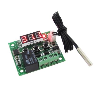 China 46 X26.5mm Digital Display Thermostat XH-W1209 High Precision Temperature Controller Miniature Temperature Control Switch Panel for sale