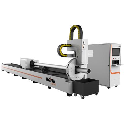 China Laser CUT 10% Discount Tube Pipe Laser Cutting Machine For Round Square Tube for sale