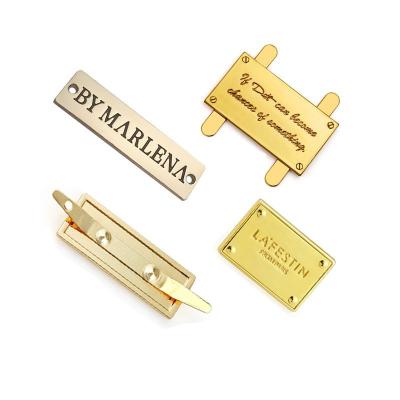 China China Wholesale Die Casting Label Zinc Alloy Bags And Suitcases Letters Label Hardware Trademarks for sale