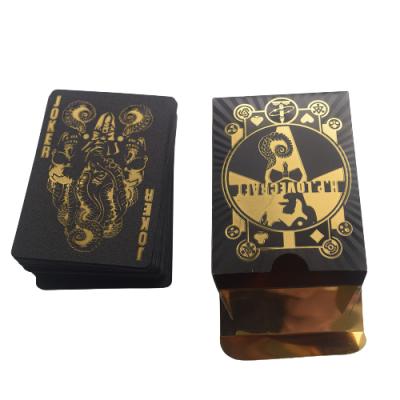 China Hot Selling Europe Playing Cards Paper Custom Gold Card Luxury Custom Waterproof Playing Cards for sale