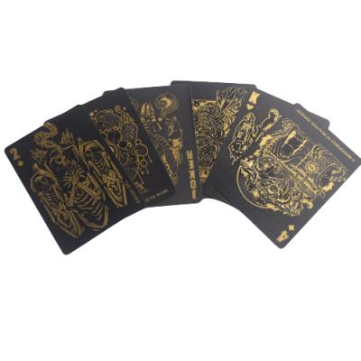 China Europe Party Gaming Personality Good Quality Playing Cards Logo Hard Gold Playing Cards Custom Made for sale