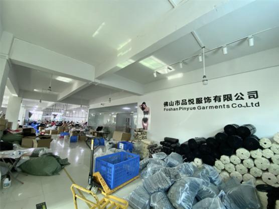 Verified China supplier - Foshan Pinyue Clothing Co., Ltd.