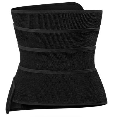 China Hot Selling Antibacterial Wholesale Custom Logo Double Strap Waist Trimmers Corset Neoprene Waist Trainer for sale