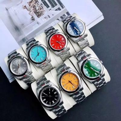 China 2023 High Quality Alarm Watch Men's Luxury 904L Stainless Steel Sapphire Glass Waterproof 3A Mechanical Watch for sale