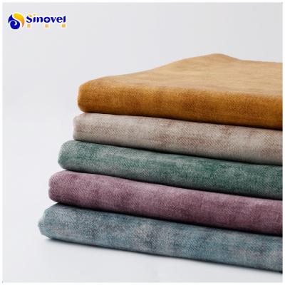 China Breathable Chinese Supplier Knitted Material Knit Furniture Upholstery Printing Holland Velvet Sofa Fabric for sale