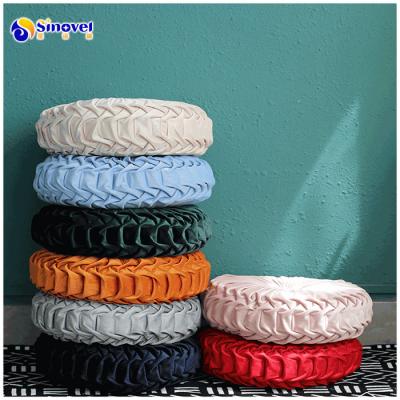 China Fabric Manufacturer Polyester Velvet Cushion Futon Mat Waterproof Fabric for sale