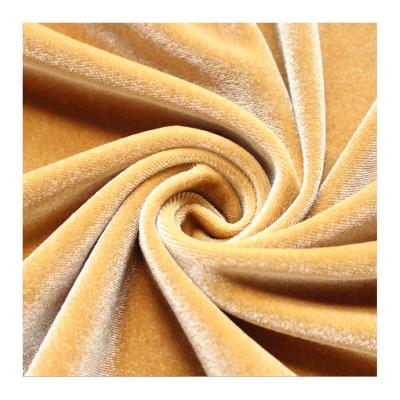 China Breathable Spandex And Polyester Velvet For Garment , Stretch Velvet Fabrics For Dress for sale