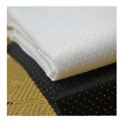 China Anti-Static Polyester PVC/Silicone Gel Dotted Anti Slip Fabric With Non-slip Dots For Cushion/Pet Cover for sale