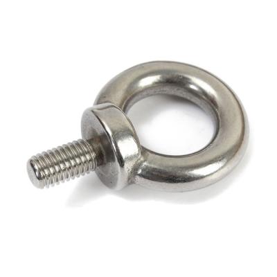 China Custom yacht top strength M12 316L DIN580 JIS1168 stainless steel rigging eye bolt for sale