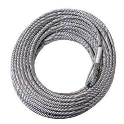 China Steel Wire Rope Netting 316 7x19 6mm Stainless Steel Wire Rope Inspection for sale