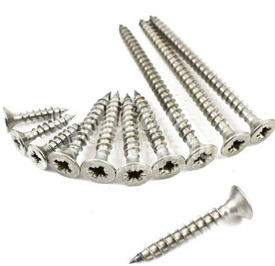 China Pan Best Stainless Steel Fasteners SS316 Wood Screws #0 For Decking Wood Fence for sale