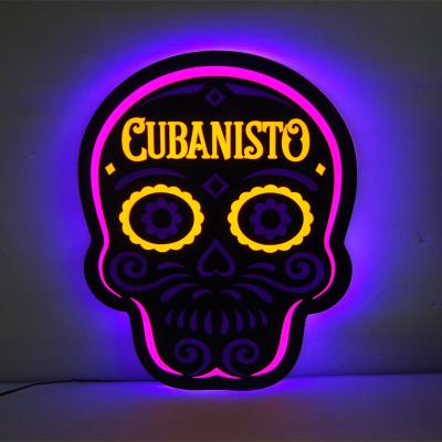 China Store LOGO Display Wall Decoration Led Customized Sign Store Logo Sign Business Fashion Retail Retail Neon Sign Customized for sale