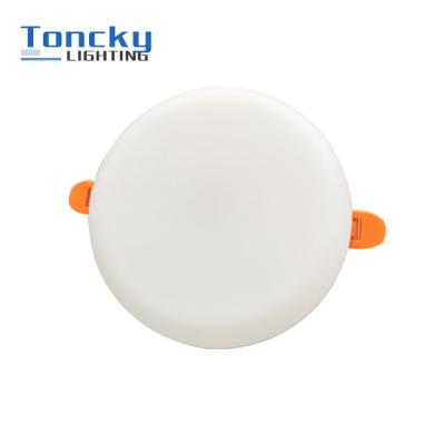 China Modern Slim Round Frameless Household Exhibition Hall Ceiling Using Ressed Mounted Led Panel Light, Panel Lights Led Panel, Led Panel for sale