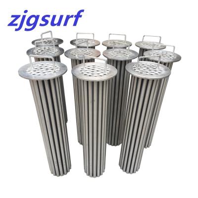 China Johnson Liquid Filtration Duplex Steel High Efficiency Wedge Wire Filter Strainers / Screens for sale