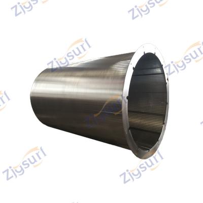 China Filter V Shape 10 15 20 30 45 50 Mesh Slot 304 Wedge Wire Water Filter Well Screen Pipe for sale