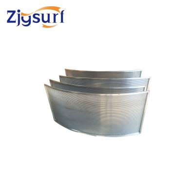 China Hotels Stainless Steel And Hastelloy Wedge Wire Filter Screen for sale