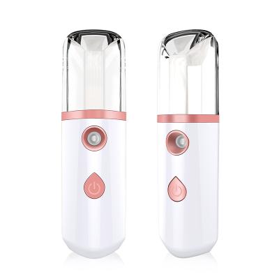 China Car Skin Care Product Beauty Practical Nano Steamer Mini Spray Electric Water Fine Mist Facial Nano Sprayer for sale