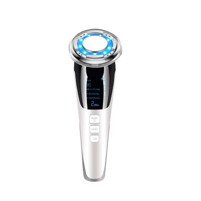 China Pore ​​Shrinking Micro-Current Beauty Instrument Hot Cold EMS Skin Massager Instrument for sale