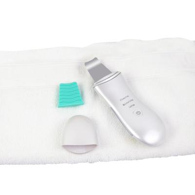 China Portable RTS 2021 Ultrasonic Cleansing Machine Cheapest Face Clean Beauty Product DEEP CLEANSING Portable Ultrasound Skin Scrubber for sale