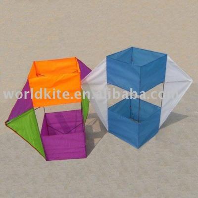 China Hot Sale Polyester 3d Box Kite for sale