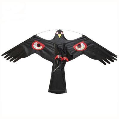 China Chinese Control Hawk Scared Bird Eagle Agriculture Kite With Telescopic Helm Rod for sale