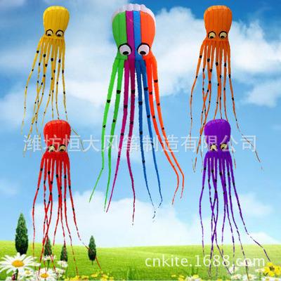 China Large Inflatable Soft Toy 8m Octopus Kite for sale